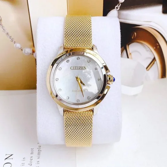 Citizen 32mm Diamond Ladies Eco-Drive Watch display picture 1